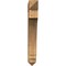 Ekena Millwork Imperial Arts & Crafts Rough Sawn Bracket, Western Red Cedar, 6"W x 38"D x 46"H BKT06X38X46IMP03RWR - alternate 2